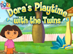 게임 Dora the Explorer Dora's Playtime with the Twins