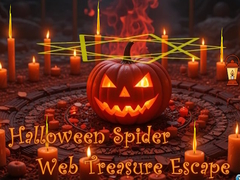 게임 Halloween Spider Web Treasure Escape
