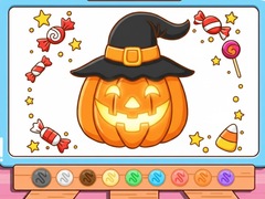 게임 Coloring Book: Halloween Pumpkin