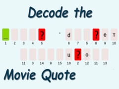 게임 Decode the Movie Quote