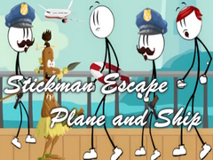 게임 Stickman Escape - Plane and Ship