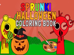 게임 Sprunki Halloween Coloring Book