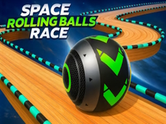 게임 Space Rolling Balls Race