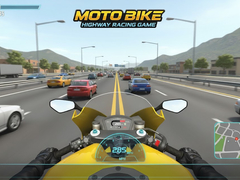 게임 Moto Bike Highway Racing Game