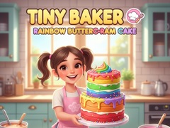 게임 Tiny Baker: Rainbow Buttercream Cake