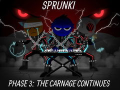 게임 Sprunki Phase 3: The Carnage Continues