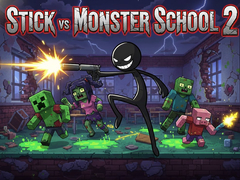게임 Stick vs Monster School 2