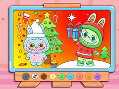 게임 Coloring Book: Christmas Labubu