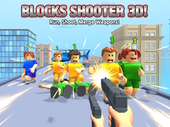 게임 Blocks Shooter 3D! Run, Shoot, Merge Weapons!
