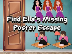 게임 Find Ella’s Missing Poster Escape