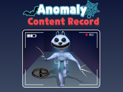 게임 Anomaly Content Record