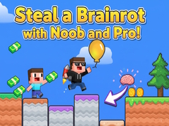 게임 Steal a Brainrot with Noob and Pro!