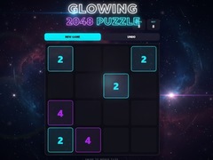 게임 Glowing 2048 Puzzle
