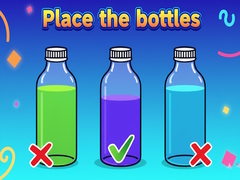 게임 Place the bottles