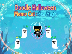 게임 Doodle Halloween Momo Cat : Sea Magic