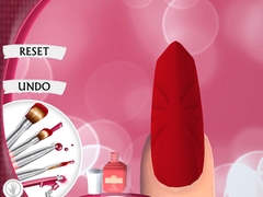 게임 Cute Nail Art Designs Game 3D