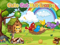 게임 Cute Cat Hut Escape