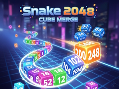 게임 Snake 2048: Cube Merge