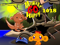 게임 Monkey Go Happy Stage 1018