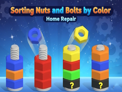 게임 Sorting Nuts and Bolts by Color: Home Repair