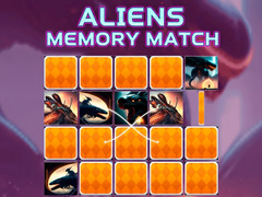 게임 Aliens Memory Match