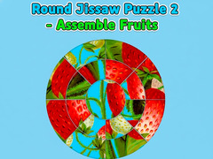 게임 Round jigsaw Puzzle 2 - Assemble Fruits