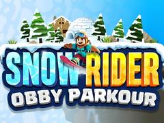 게임 Snow Rider Obby Parkour
