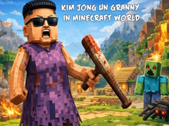 게임 Kim Jong Un Granny in Minecraft World