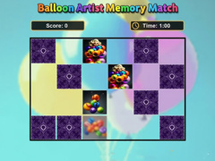 게임 Balloon Artist Memory Match