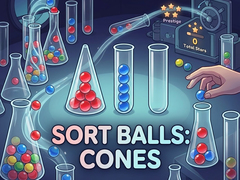 게임 Sort Balls: Cones