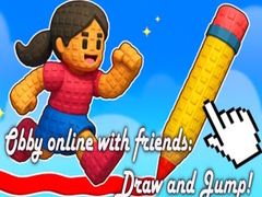 게임 Obby online with friends: Draw and Jump!