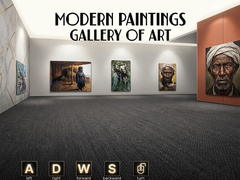 게임 Modern Paintings. Gallery of Art