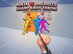 게임 Ninja vs Ragdolls: Sharp Knife Throw!