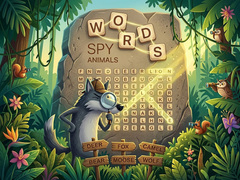 게임 Words Spy. Animals