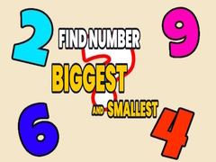 게임 Find Number Biggest and Smallest