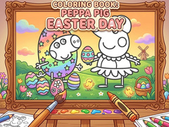 게임 Coloring Book: Peppa Pig Easter Day