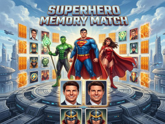 게임 Superhero Memory Match