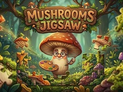 게임 Mushrooms Jigsaw