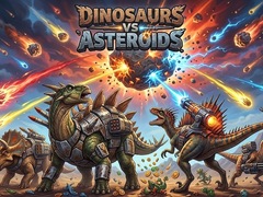 게임 Dinosaurs vs Asteroids