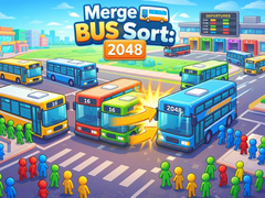 게임 Merge Bus Sort: 2048