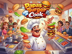 게임 Papas Burger Cook