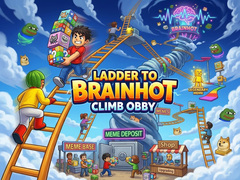 게임 Ladder to Brainhot: Climb Obby