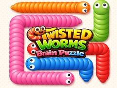 게임 Twisted worms Brain Puzzle