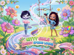 게임 Kitty Girls Trendy Spring Looks