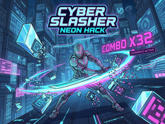 게임 Cyber Slasher: Neon Hack