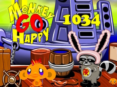 게임 Monkey Go Happy Stage 1034