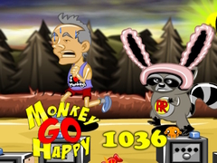 게임 Monkey Go Happy Stage 1036