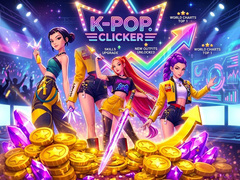 게임 K-pop. Clicker