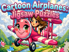 게임 Cartoon Airplanes: Jigsaw Puzzles