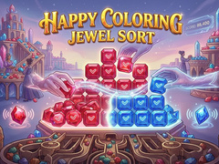 게임 Happy Coloring Jewel Sort